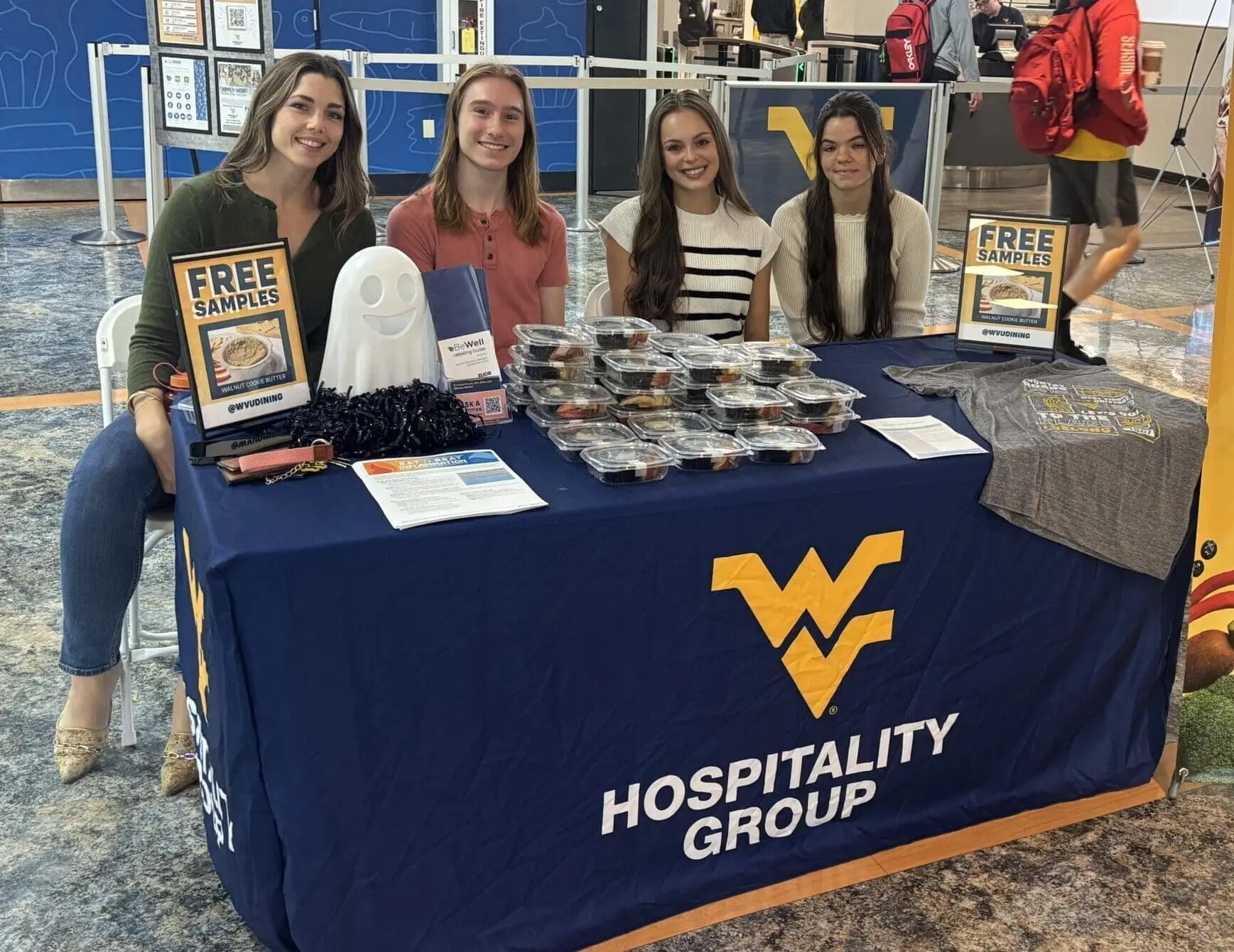 WVU Hospitality Group table